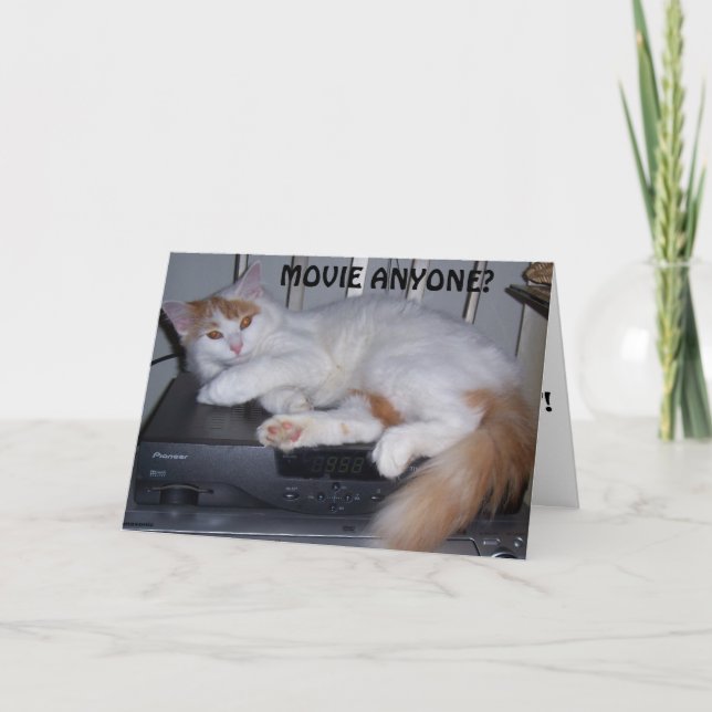 CARTE QUOI QUE VOUS VOULEZ FAIRE, C'EST VOTRE ANNIVERSAI (Devant)