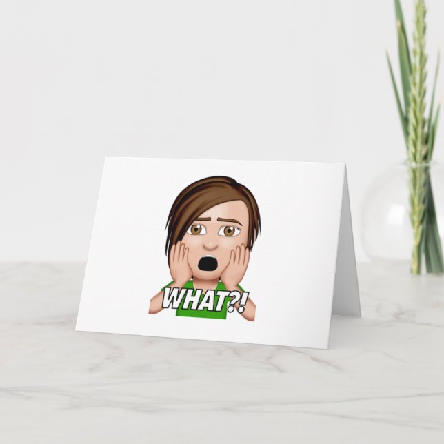 CARTE QUOI ? ? ? VOUS NE POUVEZ PAS ÊTRE ***50*** ANNIVE (Devant)