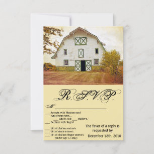 Carte R.S.V.P. 3,5x5 Sunset Barn Pays tournevis ru