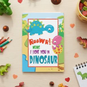 Carte Raawr Certains Vous Aime Dionsaur Fête des pères E
