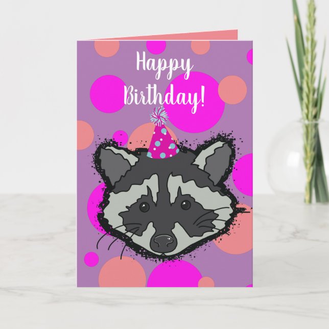 Carte Raccoon (Devant)