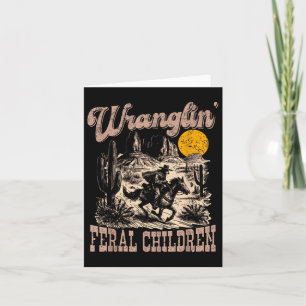 Carte Raccoon Feral Children de Wranglin 90s Ouest