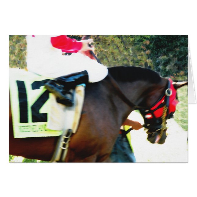 Carte Race Horse (Devant horizontal)