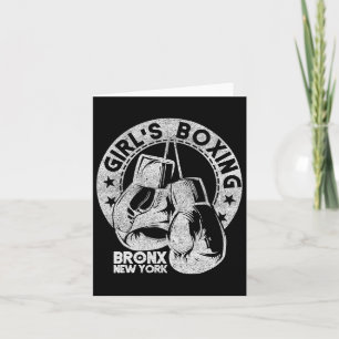 Carte Rachel Girls Boxing Bronx Ny Vintage