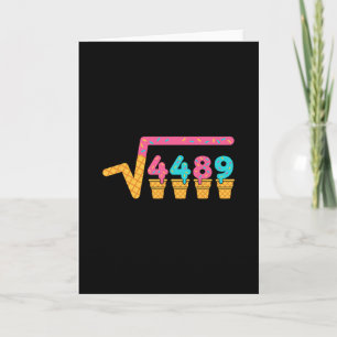 Carte Racine Carrée De 4489 Glace Crème Goutte Meme Argo
