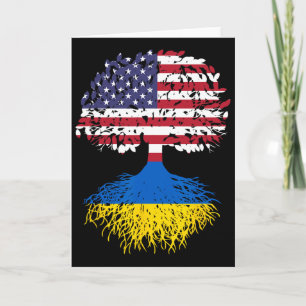Carte Racines ukrainiennes Ukraine Arbre du patrimoine n