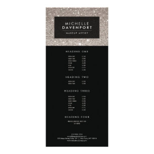 Carte Rack Artist Maquillage Parties scintillant A