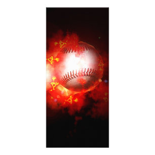 Carte rack de baseball flambant