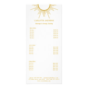 Carte Rack du Yoga Mandala Sun Salon