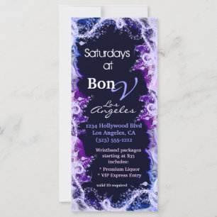 Carte Rack Événement Spécial Rose Et Violet