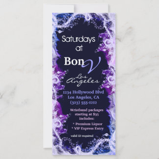 Carte Rack Événement Spécial Rose Et Violet