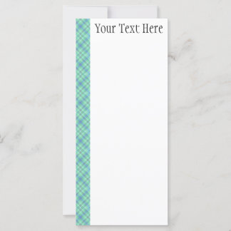 Carte rack personnalisée KRW Ocean Plaid