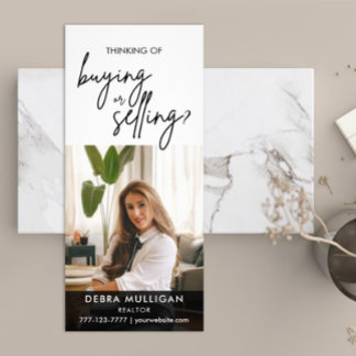 Carte rack personnalisée moderne immobilier