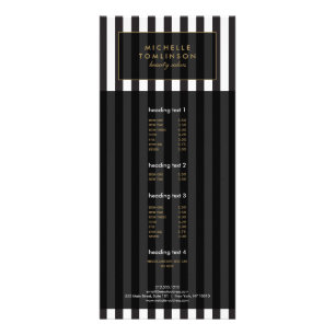 Carte Rack Salon III de Black and White Stripes