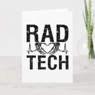 Carte Rad Tech Medicine Technologist Xray Radiology Tech