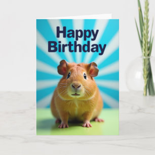 Carte radiale pour un joyeux anniversaire à une so