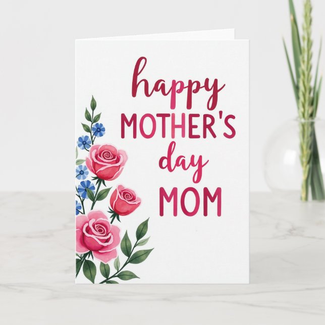 Carte Radiant Floral Tribute Card (Devant)