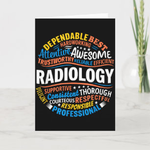 Carte Radiologie Semaine drôle de la technologie Rad App