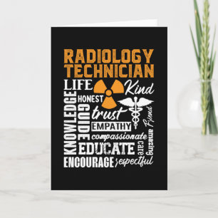 Carte Radiology Technician Rad Tech Technologist Xray