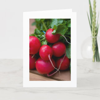 Carte Radishes Card