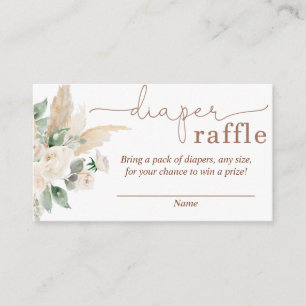 Carte Raffin Pampas Grass Diaper Desert Greenery