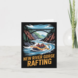 Carte Rafting New River Gorge Kayak Eaux Vives Plein Air