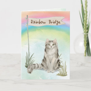 Carte Ragamuffin Chat Pet Sympathie sur Rainbow Bridge