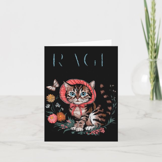 Carte Rage Consumes Me Funny Cat Meme  (Devant)