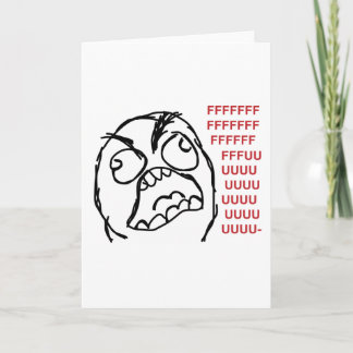 Carte Rage guy fuuu fuuuu