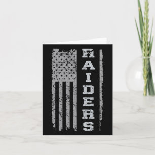 Carte Raiders Nom Usa Drapeau Cadeau Hommes Femmes Garço