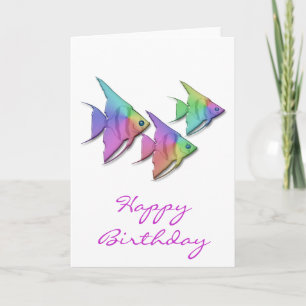 Carte Rainbow Angel Fish