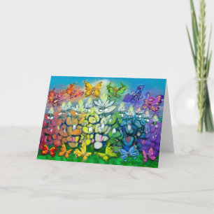 Carte Rainbow Bluebonnets