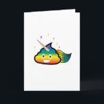 Carte Rainbow Emoji Poop Cute Girl drôle fête d'annivers<br><div class="desc">Rainbow Emoji Poop Cute Girl Funny Tshirt fête d'anniversaire</div>
