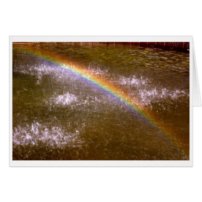 Carte Rainbow Fountain (Devant horizontal)