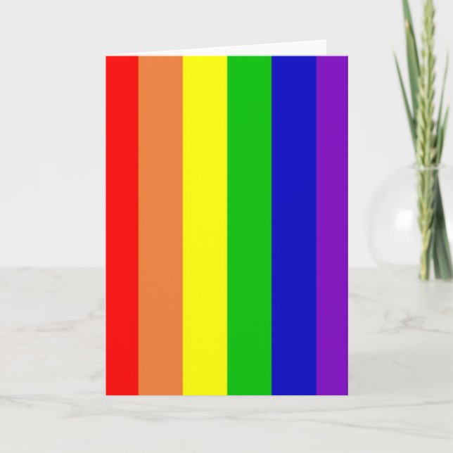 Carte Rainbow Greeting Card (Devant)