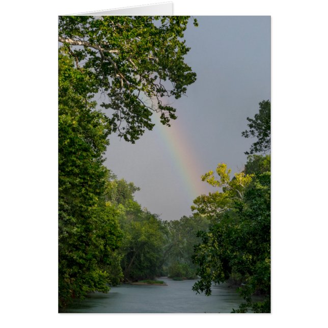 Carte Rainbow Over James River (Devant)