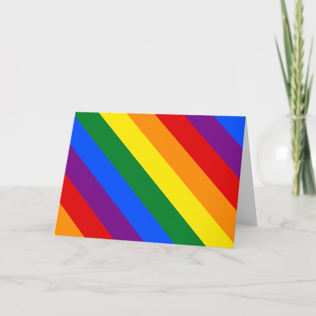 Carte Rainbow Pride (Devant)