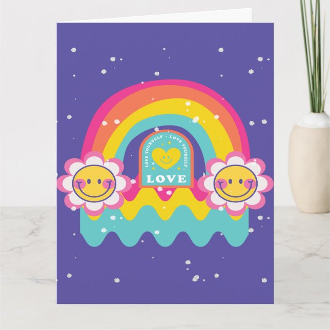 Carte Rainbow Vous aimez (Devant)