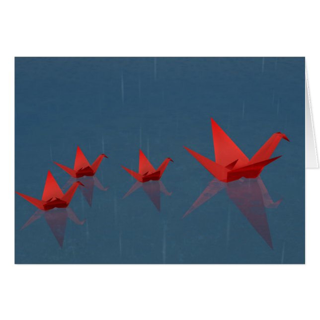 Carte Rainy Day calme (Devant horizontal)