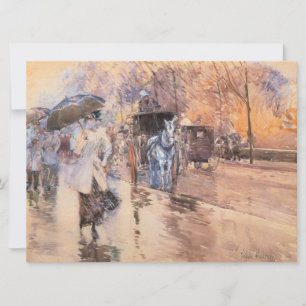 Carte Rainy Day sur Fifth Avenue (New York City)