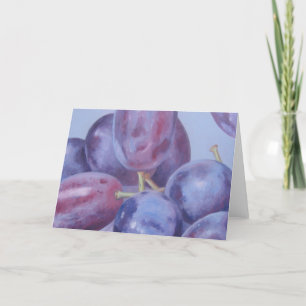 Carte Raisin bleu