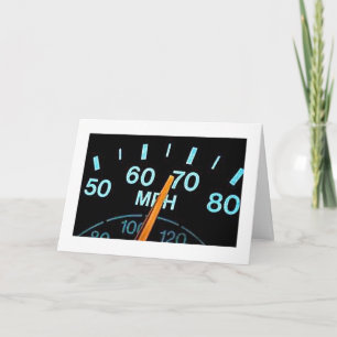 Carte RALENTIR / PROFITEZ DE VOTRE **40ème** ANNIVERSAIR