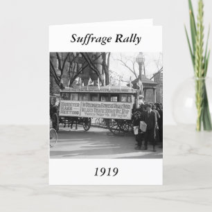 Carte Rallye du suffrage, 1919