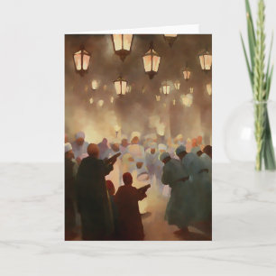 Carte Ramadan scene from 1902