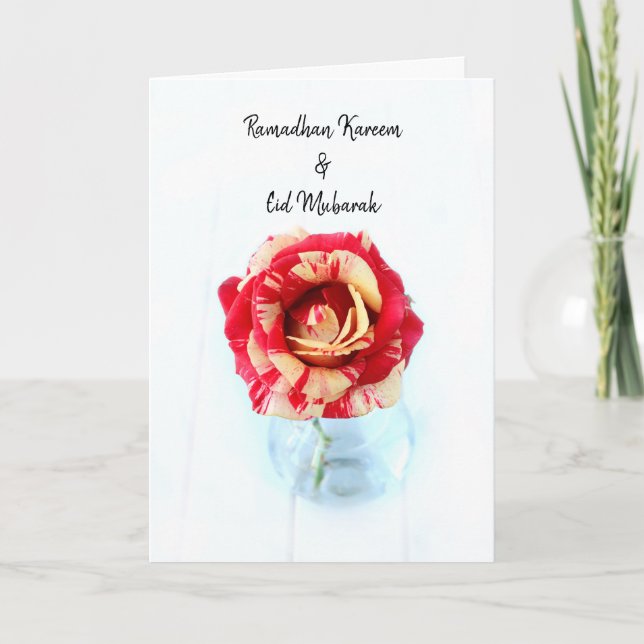 Carte Ramadhan Kareem et Aïd al Moubarak (Devant)