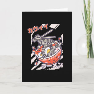 Carte Ramen nodels mignon