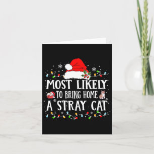 Carte Ramenez très probablement à la maison Stray Chat H