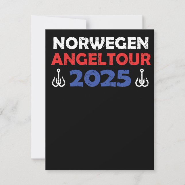Carte Randonnée à la pêche en 2025 (Devant)