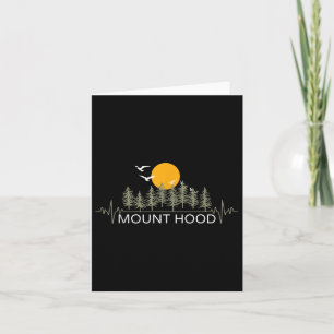 Carte Randonnée Camper Nature Heartbeat Mount Hood