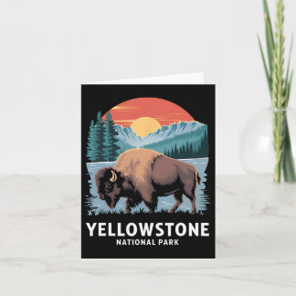 Carte Randonnée Camping Parc national Yellowstone Faune